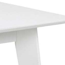 Florence Roxby 4 Seater Extending Square Dining Table White - Wilko - thumbnail 6