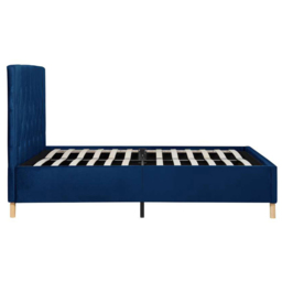Loxley King Size Blue Fabric Bed - Birlea - Wilko - thumbnail 6