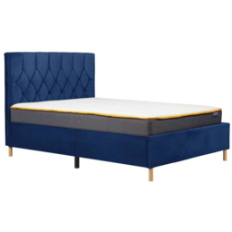 Loxley King Size Blue Fabric Bed - Birlea - Wilko - thumbnail 4