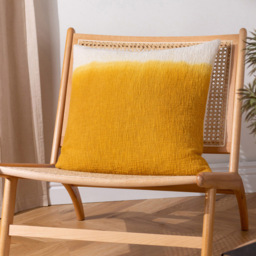 furn. Mizu Ochre Dip Dye Square Cushion - Size: 50 x 50 cm - Multi - Wilko - thumbnail 3