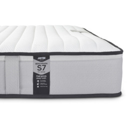 Jay-Be Benchmark S7 Small Double Tri-brid Eco-Friendly Mattress - Grey - Wilko - thumbnail 4