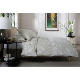 The Lyndon Company Petite Fleure King Size Natural Duvet Set - Cream - Wilko - thumbnail 3
