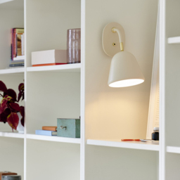 Nordlux Fleur 15 Beige Wall Light - Size: 26.4 x 15.3 x 26.4cm - Blonde - Wilko - thumbnail 6