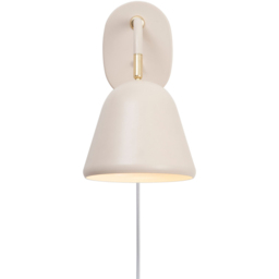 Nordlux Fleur 15 Beige Wall Light - Size: 26.4 x 15.3 x 26.4cm - Blonde - Wilko - thumbnail 5