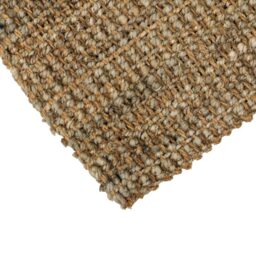 JVL Moris Boucle Coir and Jute Doormat 40 x 70cm - Brown - JVL Homewares - Wilko - thumbnail 4