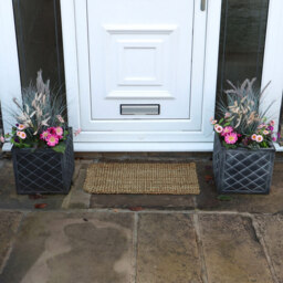 JVL Moris Boucle Coir and Jute Doormat 40 x 70cm - Brown - JVL Homewares - Wilko - thumbnail 3