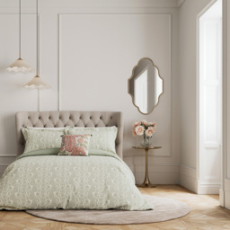 V&A Silk Road Paisley Super King Size Sage Duvet Set - Wilko - thumbnail 6