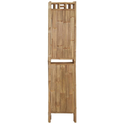 vidaXL Bamboo 5 Panel Room Divider 200 x 180cm - Size: 5 Panels - Brown - Wilko - thumbnail 6