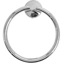 New Kensington Towel Ring Silver - Wilko - thumbnail 1