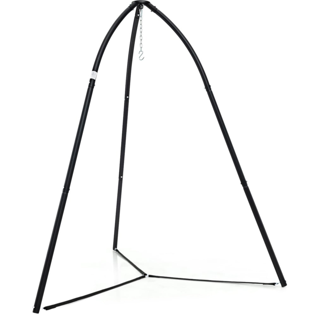 Costway Black Hanging Chair Stand with Hanging Chain - Size: 113 x 26 x 12cm - Wilko - image 1