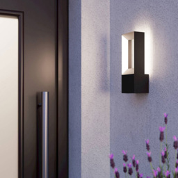EGLO Riforano LED Black Outdoor Wall Light - Size: 11.0 x 8.5 x 29.0cm - Wilko - thumbnail 3