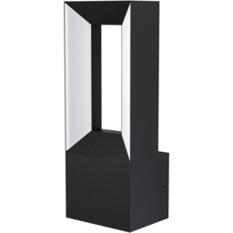 EGLO Riforano LED Black Outdoor Wall Light - Size: 11.0 x 8.5 x 29.0cm - Wilko - thumbnail 1