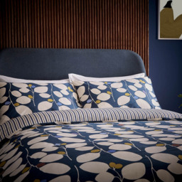 Helena Springfield Althea King Size Navy Duvet Set - Wilko - thumbnail 7