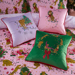 furn. Purrfect Double Pink and Lilac Abstract Leopard Duvet Cover Set - Multi - Wilko - thumbnail 6