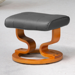 Artemis Home Calhoun Grey Massage and Heat Swivel Recliner Chair with Footstool - Size: Single - Wilko - thumbnail 4