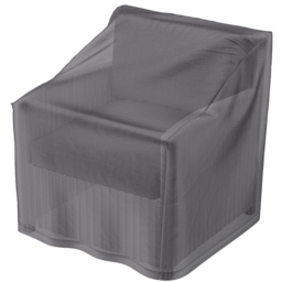 Platinum AeroCover Waterproof Outdoor High Back Chair Cover 90 x 75 x 78cm - Size: 90 x 78 x 78cm - Grey - Wilko - thumbnail 1