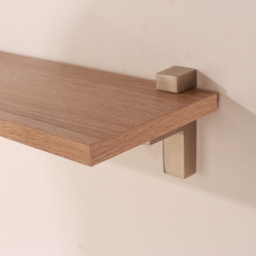 Core Products Lavant Oak Slim Shelf with L Shape Bracket 60cm - Size: 15 x 60 x 1.6cm - n/a - Wilko - thumbnail 5