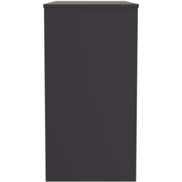 Crowndale Las Vegas 3 Drawer Graphite Dressing Table - Grey - Wilko - thumbnail 5