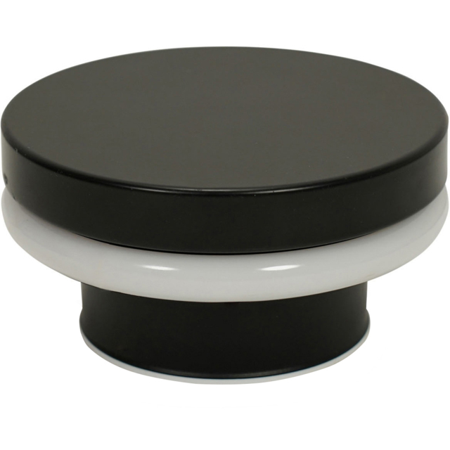 ValueLights Infinity Black Backlit Circle Integrated LED Wall Light - Size: 8 x 15 x 15cm - Wilko - image 1