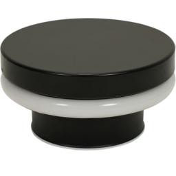 ValueLights Infinity Black Backlit Circle Integrated LED Wall Light - Size: 8 x 15 x 15cm - Wilko
