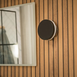 ValueLights Infinity Black Backlit Circle Integrated LED Wall Light - Size: 8 x 15 x 15cm - Wilko - thumbnail 7