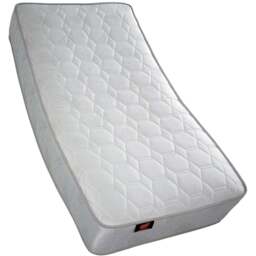 Sareer Matrah Single Orthopaedic Memory Mattress - White - Wilko - thumbnail 1