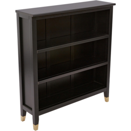 Palazzi 3 Shelves Black Bookcase - Size: 3 Shelf - Wilko - thumbnail 5