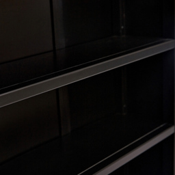 Palazzi 3 Shelves Black Bookcase - Size: 3 Shelf - Wilko - thumbnail 7