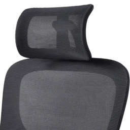 Living and Home Black Mesh Swivel and Adjustable Office Chair - Size: 120 x 62 x 50cm - Wilko - thumbnail 6