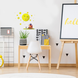 Milagro Sun Yellow LED Children Lamp 230V - Size: 12 x 12 x 4cm - Wilko - thumbnail 3