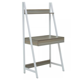 Premier Housewares Bradbury Light Oak Effect Desk - Size: 74 x 48 x 147cm - Multi - Interiors by Premier - Wilko - thumbnail 3