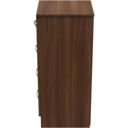 Crowndale Avon 4 Drawer Noche Walnut Bedside Cabinet - Wilko - thumbnail 5