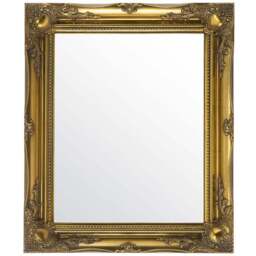 MirrorOutlet Hamilton Vintage Gold Antique Wall Mirror 76 x 66cm - Wilko