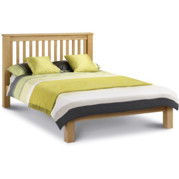 Julian Bowen Amsterdam King Size Oak Low Foot End Bed Frame - Wood - Wilko - thumbnail 3