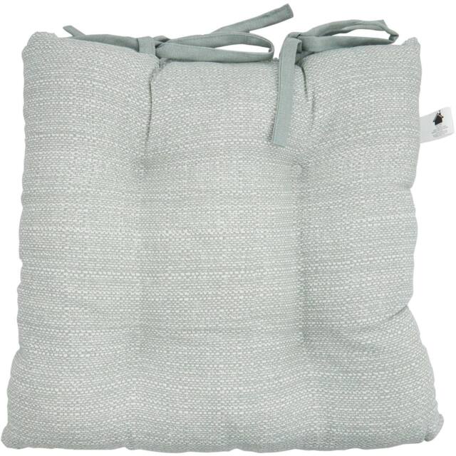 Printed Seat Pad - Green - Wilko - image 1