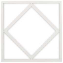 ENER-J 40W 4000K Double Square Borderline LED Panel 60 x 60cm - Size: 2 x 16.5 x 11cm - White - Wilko - thumbnail 1