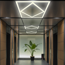 ENER-J 40W 4000K Double Square Borderline LED Panel 60 x 60cm - Size: 2 x 16.5 x 11cm - White - Wilko - thumbnail 3