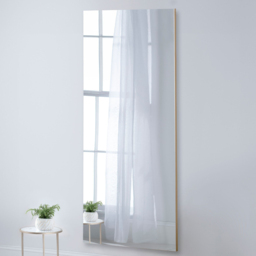 Yearn Seamless Gold Full Length Mirror 170 x 70cm - Wilko - thumbnail 3