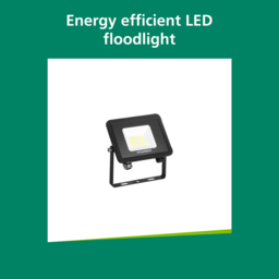 Sylvania SylFlood Black 26W LED Outdoor Floodlight - Size: 2.6 x 12.5 x 11.2cm - Wilko - thumbnail 6
