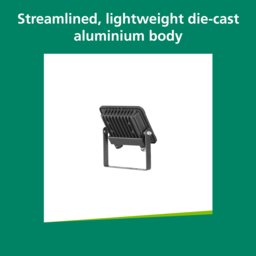 Sylvania SylFlood Black 26W LED Outdoor Floodlight - Size: 2.6 x 12.5 x 11.2cm - Wilko - thumbnail 7