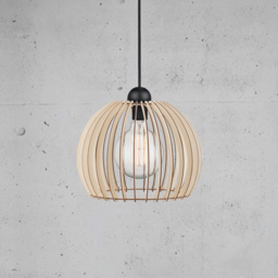 Nordlux Chino 30 Nature Pendant Light - Size: 26 x 30 x 26cm - Brown - Wilko - thumbnail 3