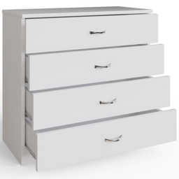 FWStyle Promo White 3 Piece Modern Bedroom Furniture Set - Wilko - thumbnail 3
