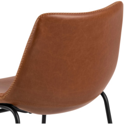 Florence Oregon Set of 2 Brown Dining Chair - Furniture To Go - Wilko - thumbnail 6