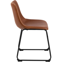Florence Oregon Set of 2 Brown Dining Chair - Furniture To Go - Wilko - thumbnail 5