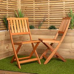 Samuel Alexander 4 Seater Patio Dining Set Natural - Brown - Wilko - thumbnail 5