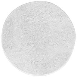 Desire Rugs Comfy Silver Anti Slip Felt Backing Round Rug 100cm - Size: 100 x 100cm - Wilko - thumbnail 1