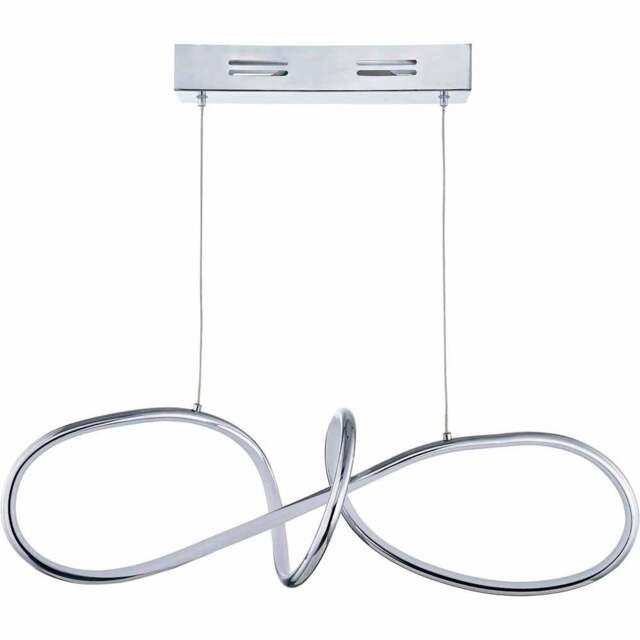 Home123 Trinity Ceiling Light - Size: 66 x 55 - Silver - Wilko - image 1