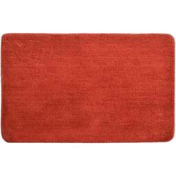 Allure Bath Fashions Terracotta Microfibre Luxury Non-Slip Bath Mat 50 x 80cm - Orange - Wilko