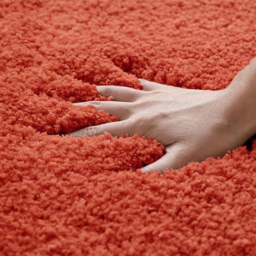 Allure Bath Fashions Terracotta Microfibre Luxury Non-Slip Bath Mat 50 x 80cm - Orange - Wilko - thumbnail 4
