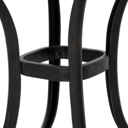 Outsunny Bistro Table with Umbrella Hole Bronze Tone - Size: 53 x 53 x 53cm - Blonde - Wilko - thumbnail 4